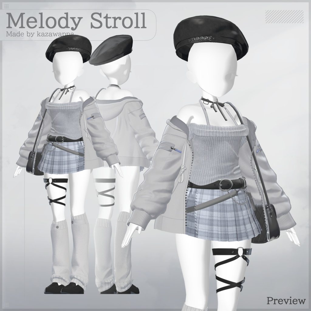 【10アバター対応】Melody Stroll