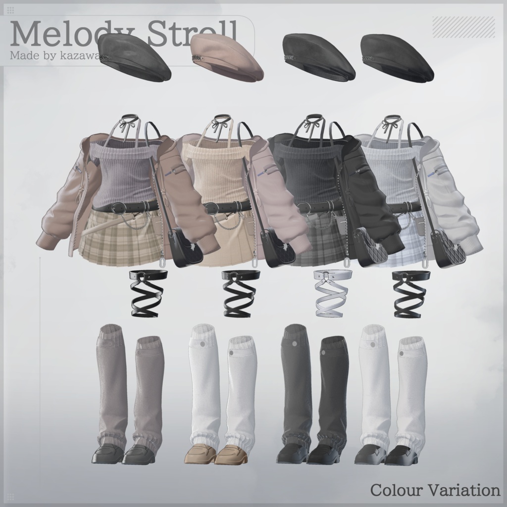 【10アバター対応】Melody Stroll