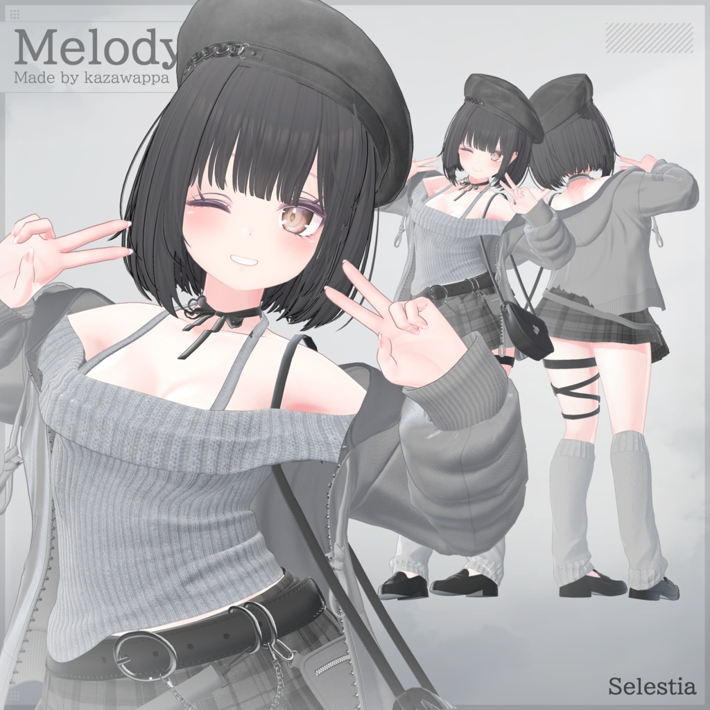 【10アバター対応】Melody Stroll