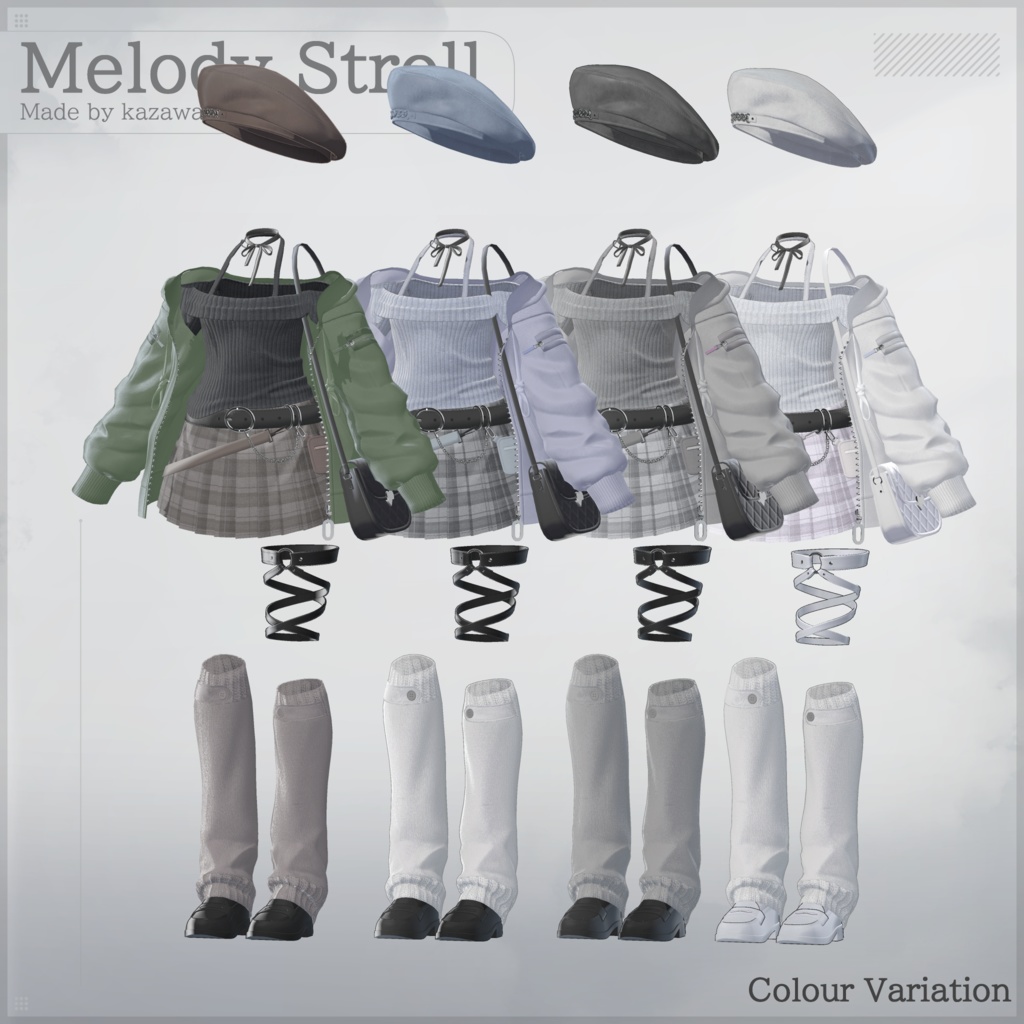 【10アバター対応】Melody Stroll