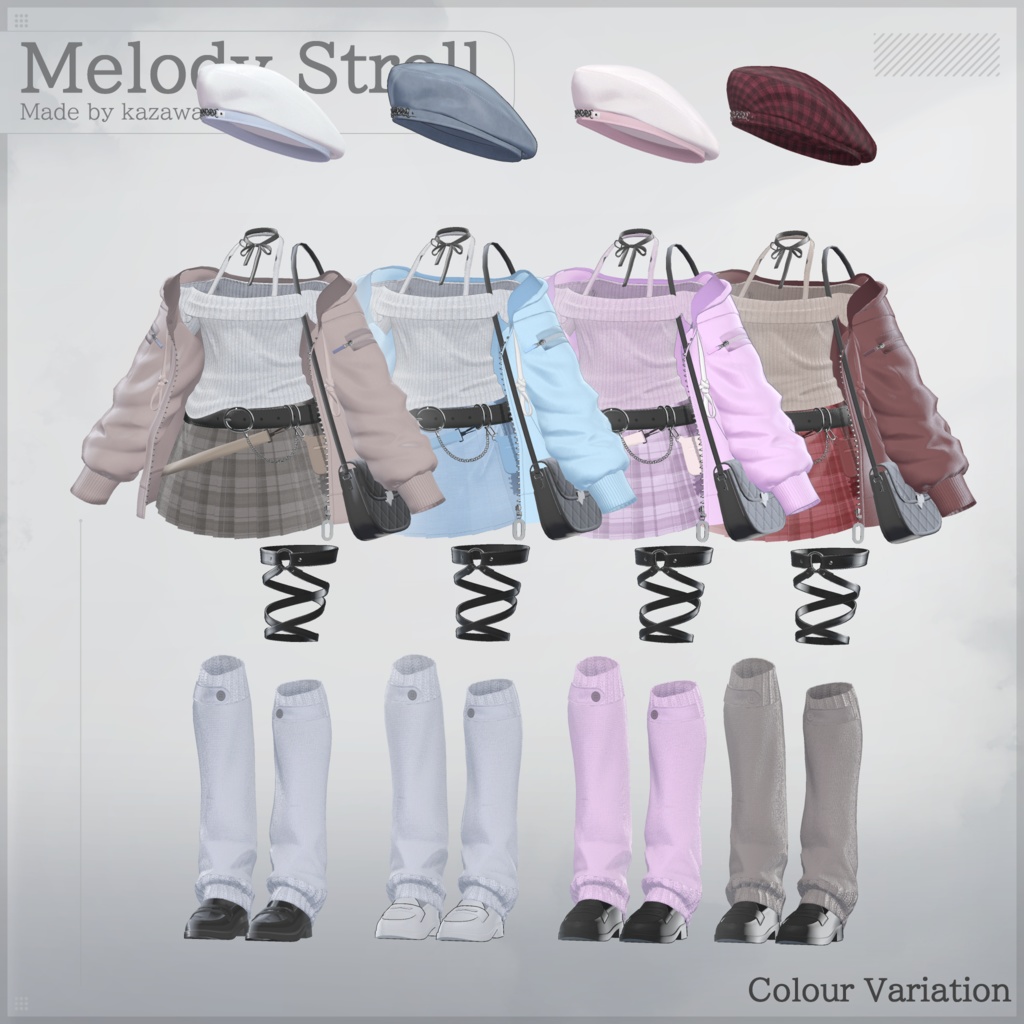 【10アバター対応】Melody Stroll