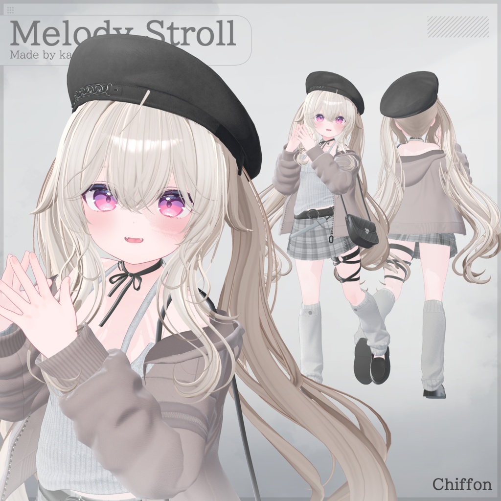 【10アバター対応】Melody Stroll