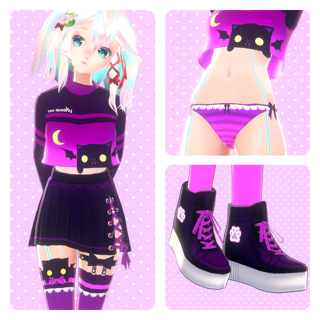 ♡ Spooky Kitten Set ♡
