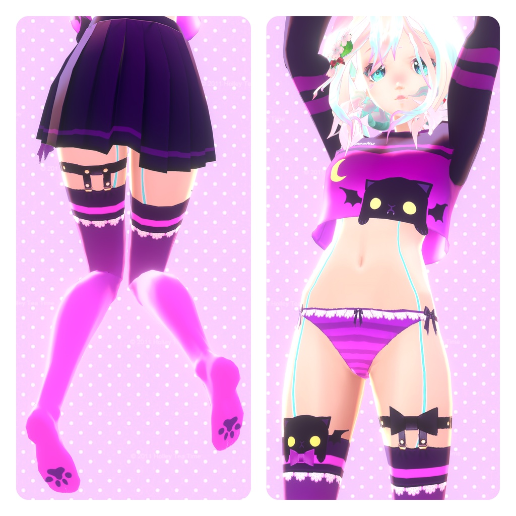 ♡ Spooky Kitten Set ♡