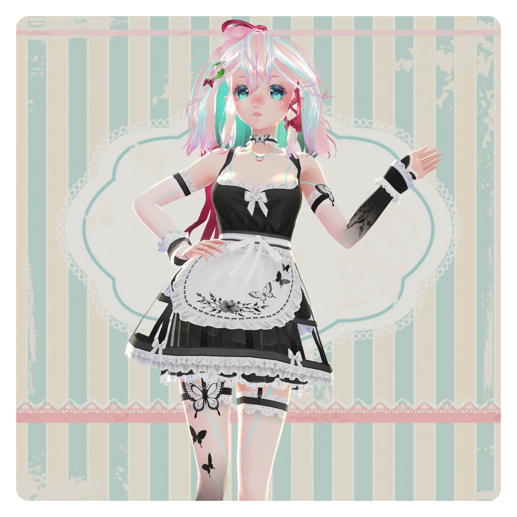♡ Butterfly Maid Set ♡