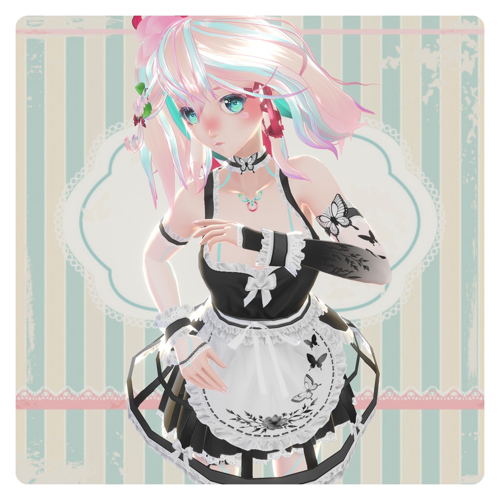 ♡ Butterfly Maid Set ♡