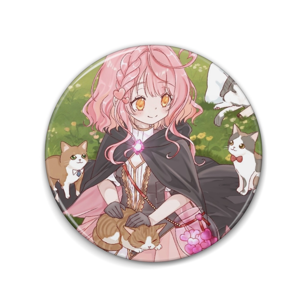 時渡ノア猫達との日常缶バッジ