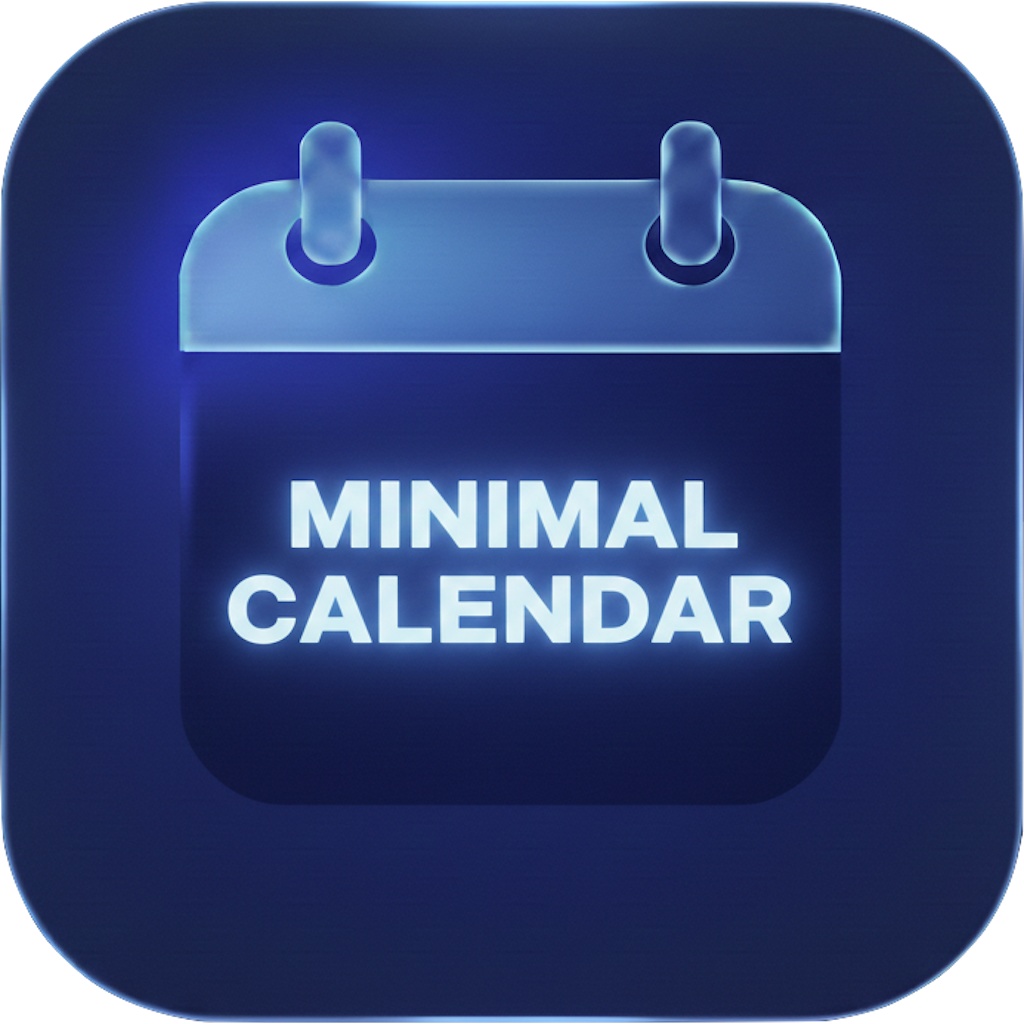 【Mac専用】デスクトップに溶け込む、美しすぎるミニマルカレンダー