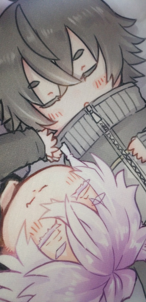 【二次創作】てんえど子犬ブランケット