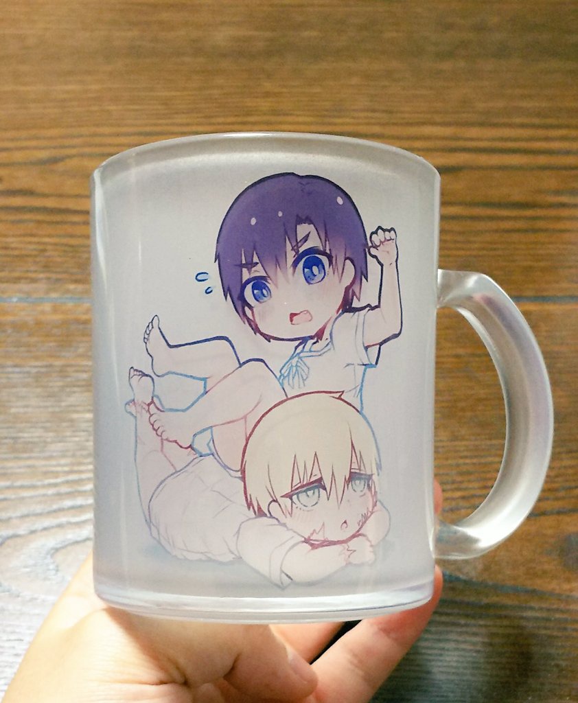 【二次創作】マグカップ半透明(ハイアド)