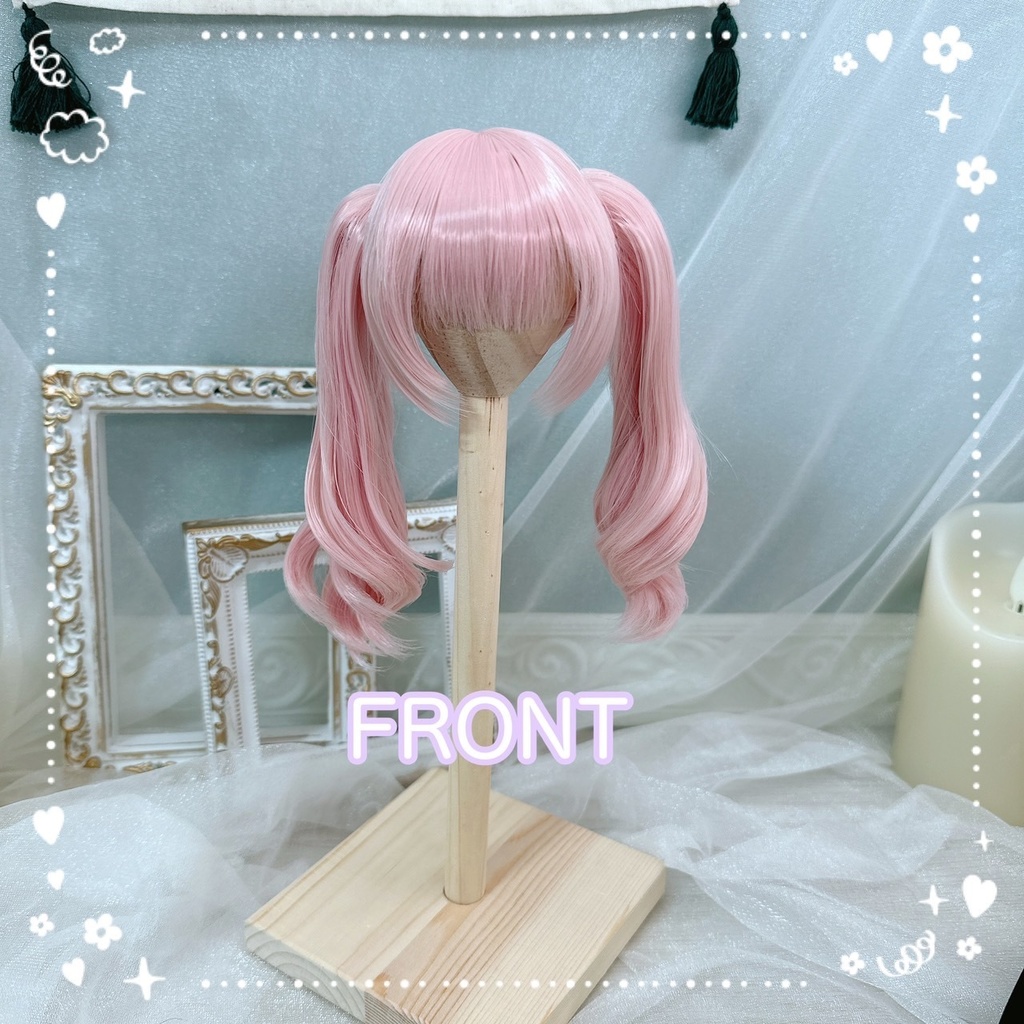 ふわふわツインテ 7inch ウィッグ