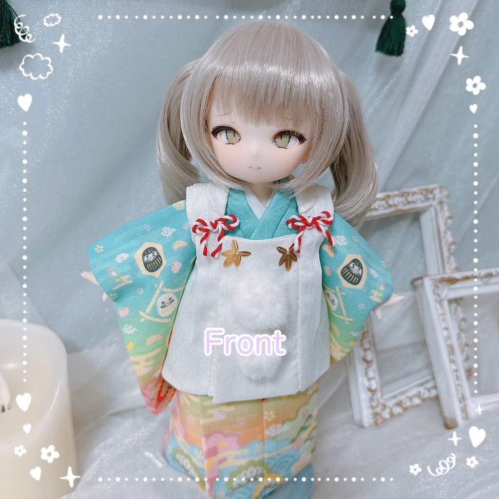 わたあめ　7inch　ウィッグ