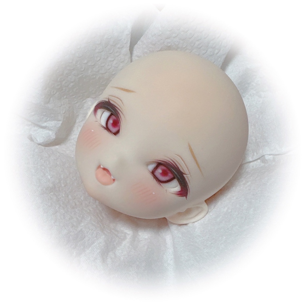 KIMDOLL 檸糖糖 ミルクベージュ肌 カスタムヘッド+デカールアイ