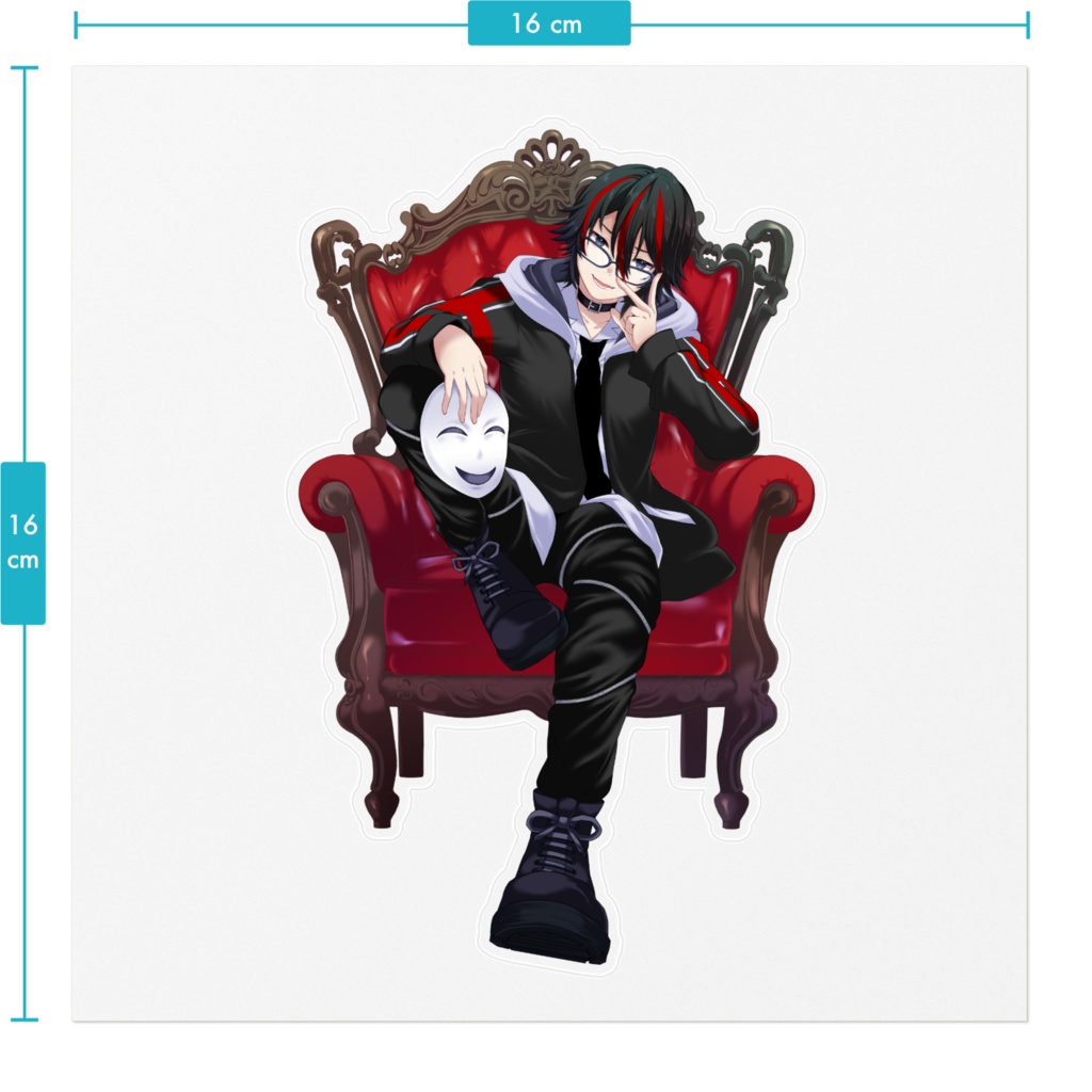 ステッカー大きめ