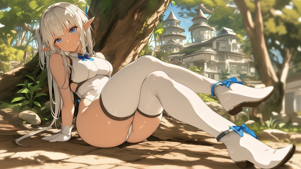 木陰の光
