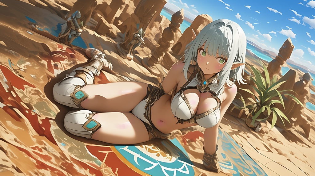 ハーフエルフの休息