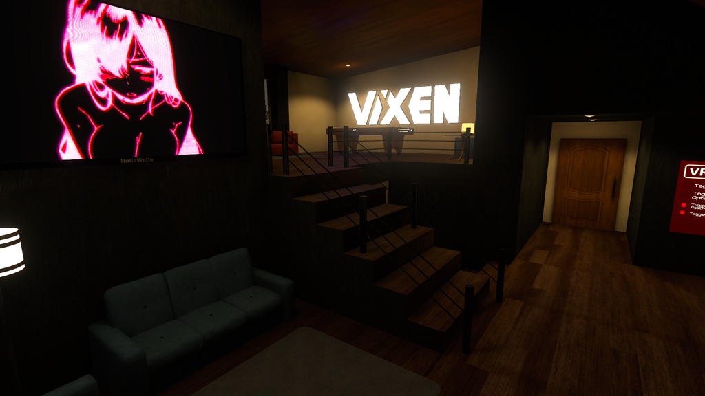 Vixen's Lounge ビクセンズ・ラウンジ VRChat Home