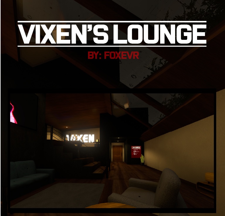 Vixen's Lounge ビクセンズ・ラウンジ VRChat Home