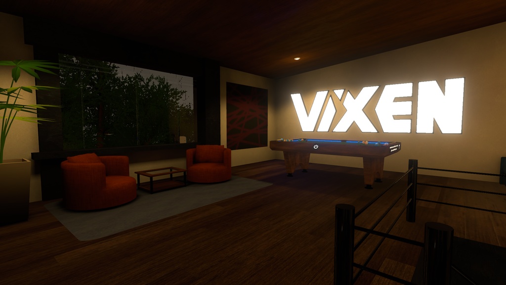 Vixen's Lounge ビクセンズ・ラウンジ VRChat Home