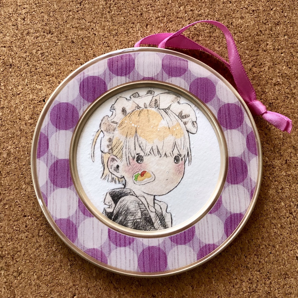 【ドローイング】明るい髪のメイド