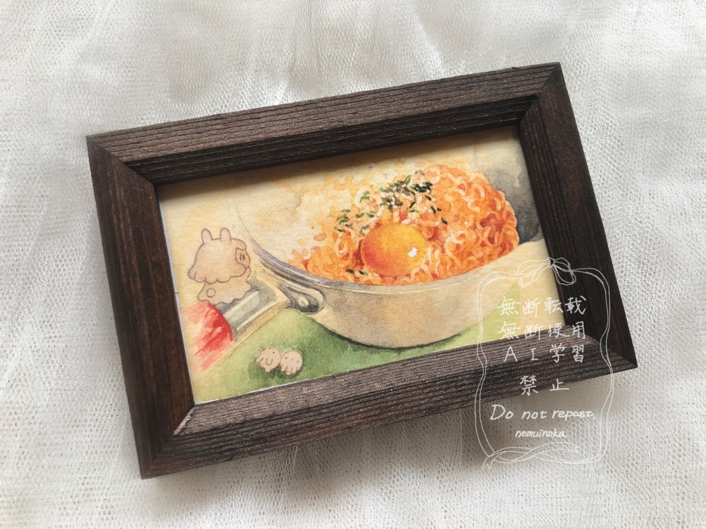 インスタント麺のお月様