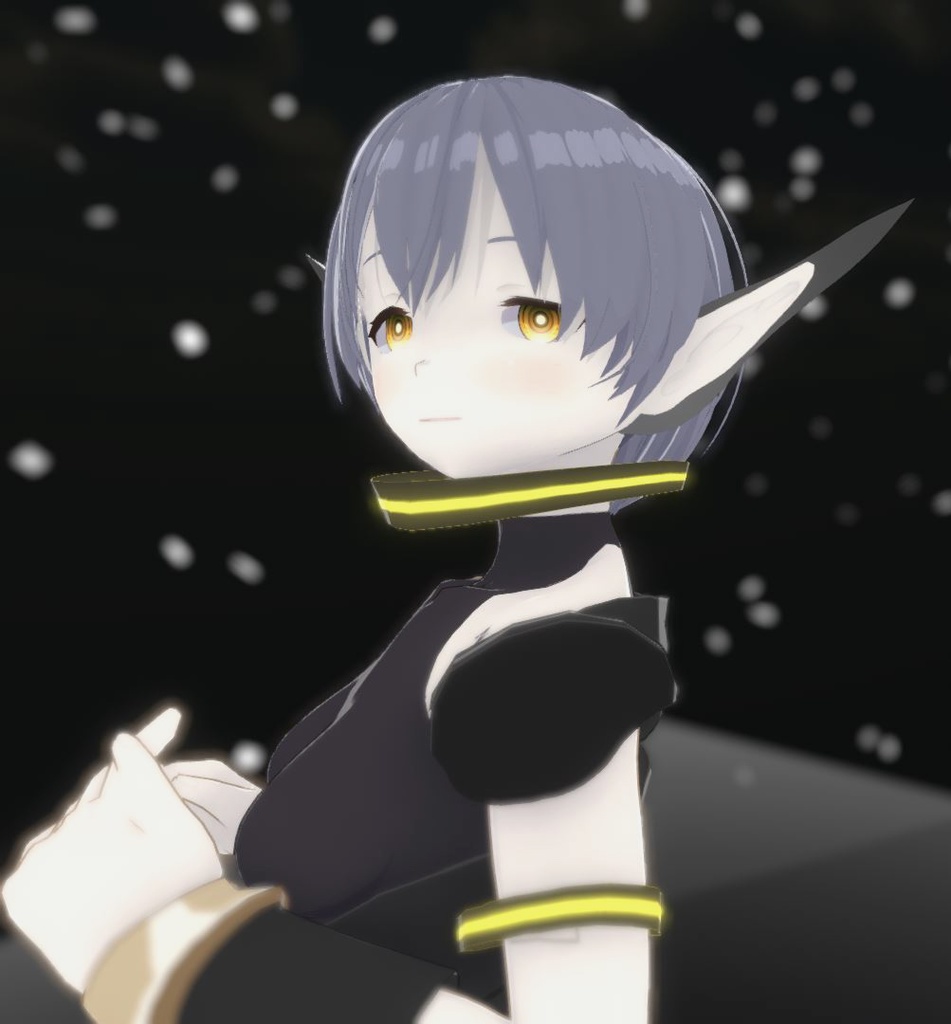 【VRoidモデル】学習中AIアンドロイド 「N-IRU」+SDVer同梱 vroidデータ+VRMファイル