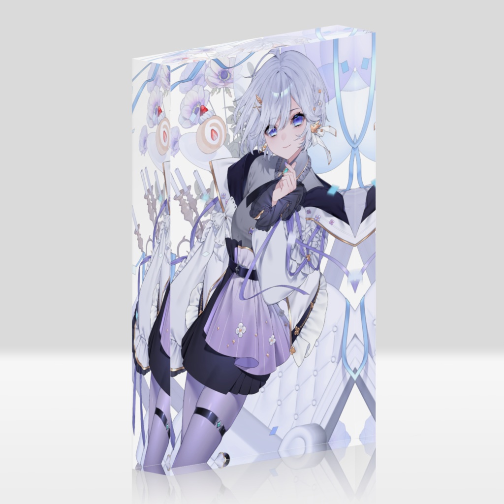 【受注販売】┆透羽┆1周年記念グッズ(アクリルブロック)