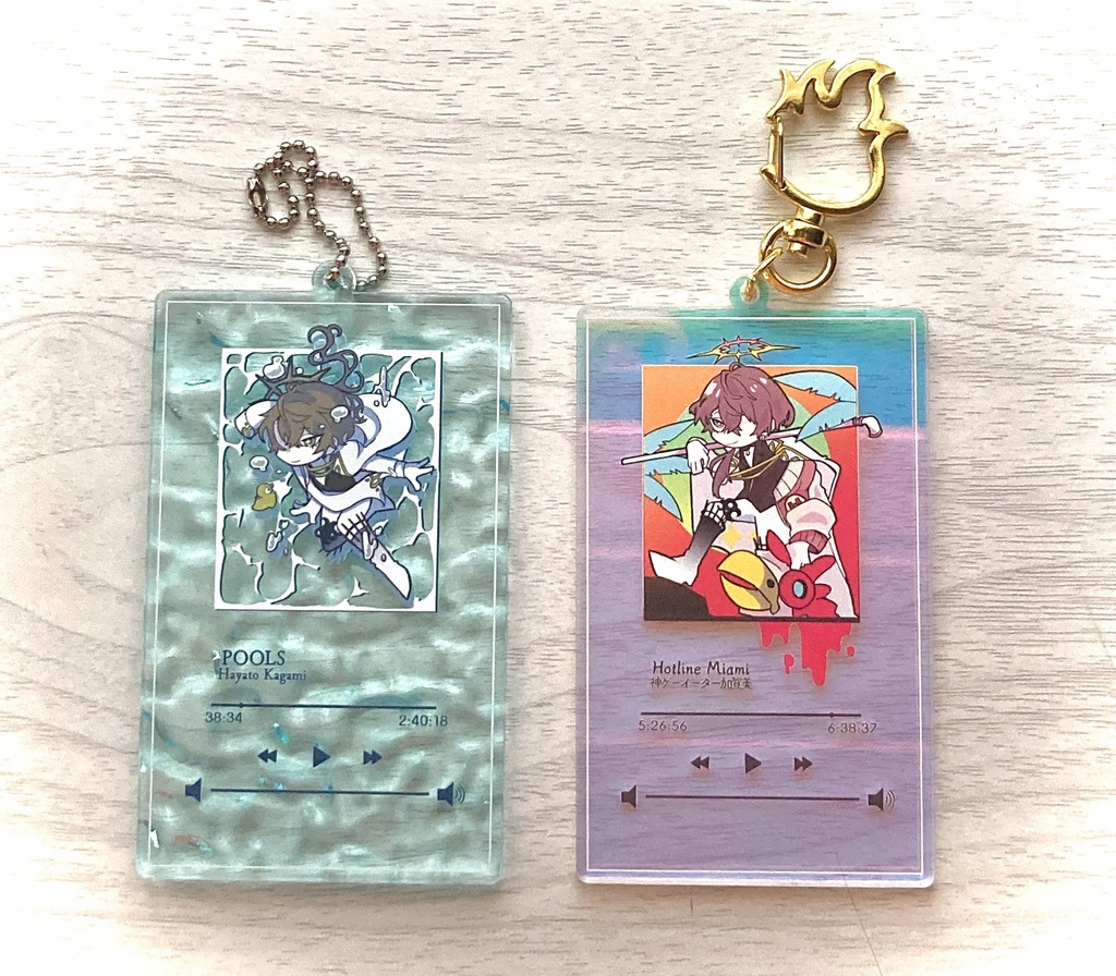アクリルキーホルダー 全2種