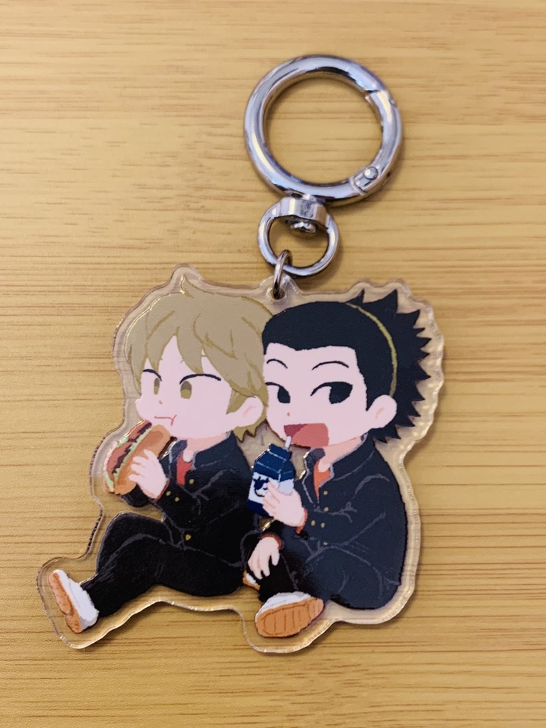 槍弾もぐもぐアクキー