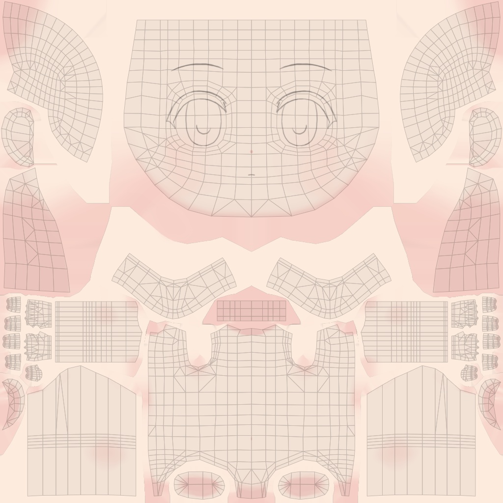 2.5頭身SD素体 可動モデル humanoid (クリスタデッサン人形、モデリング素材 )