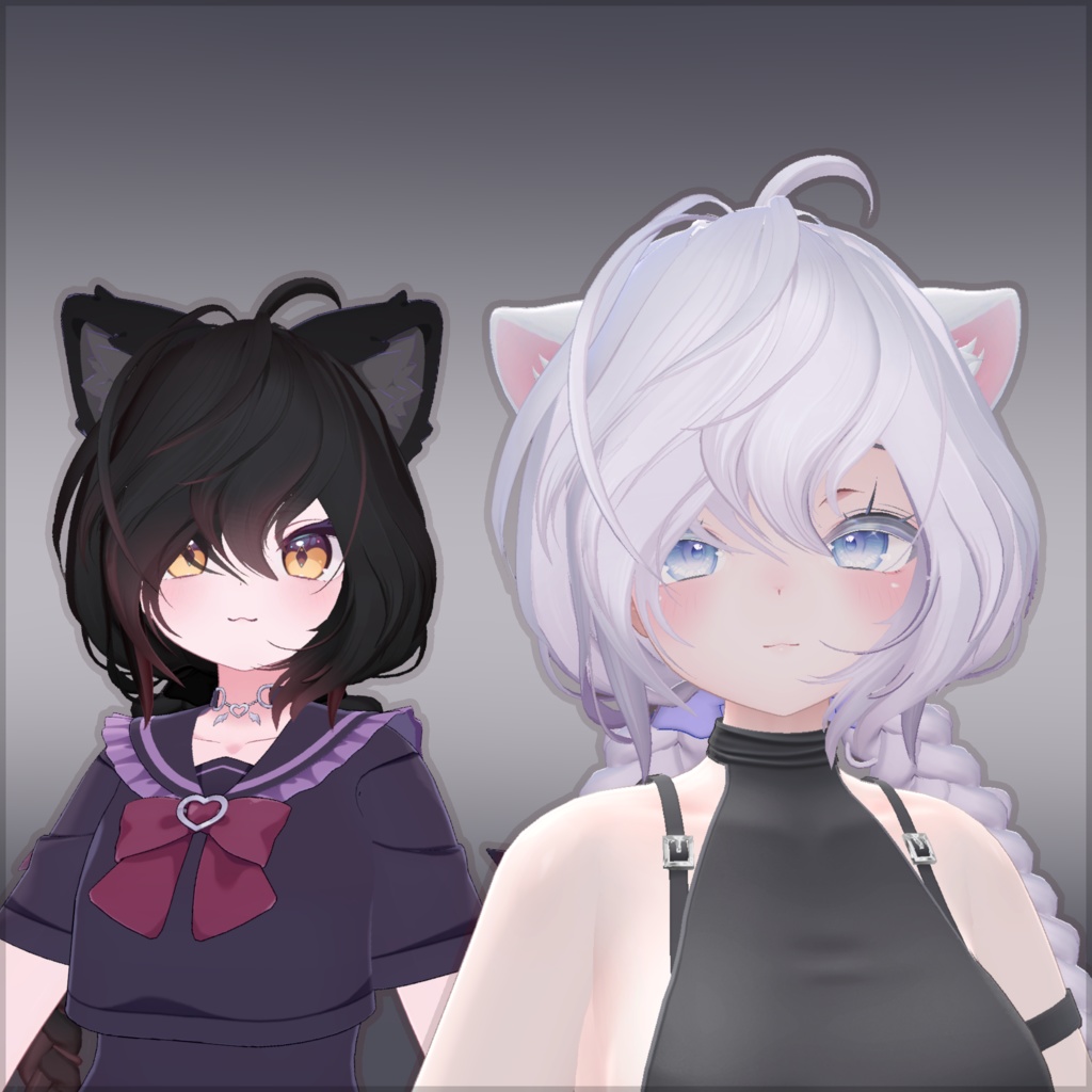 【9 avatars】【VRC Hair】【VRC想定】 - スリーピーブレイズ - Sleepy Braids