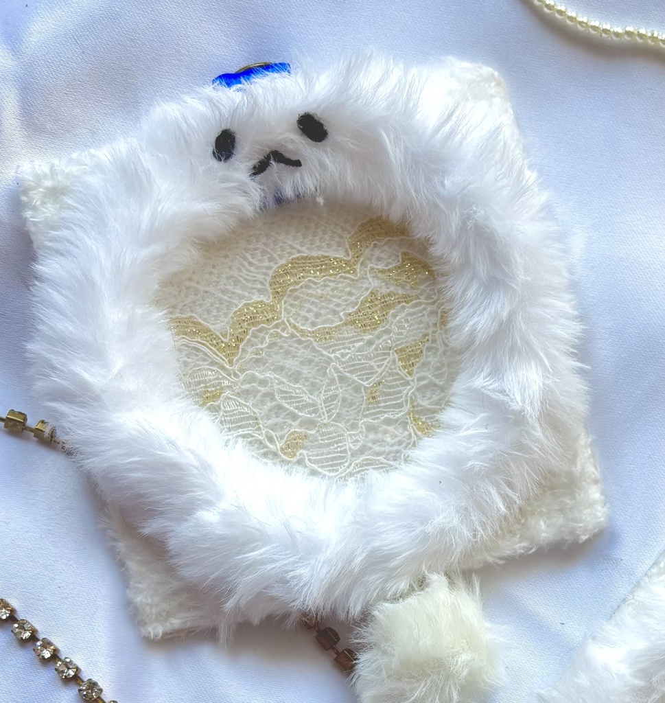 ケセランパサランのコースターケース