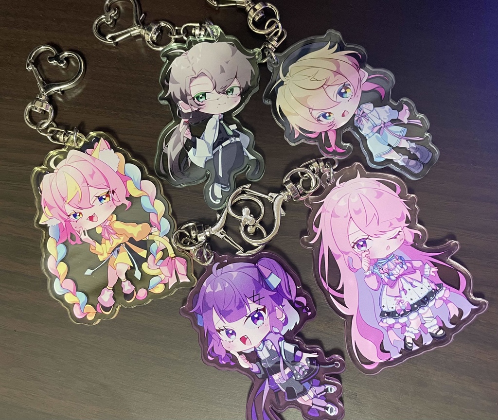 【UTAU】アクリルキーホルダー/露木ユウガ【UTAって創る君の声】