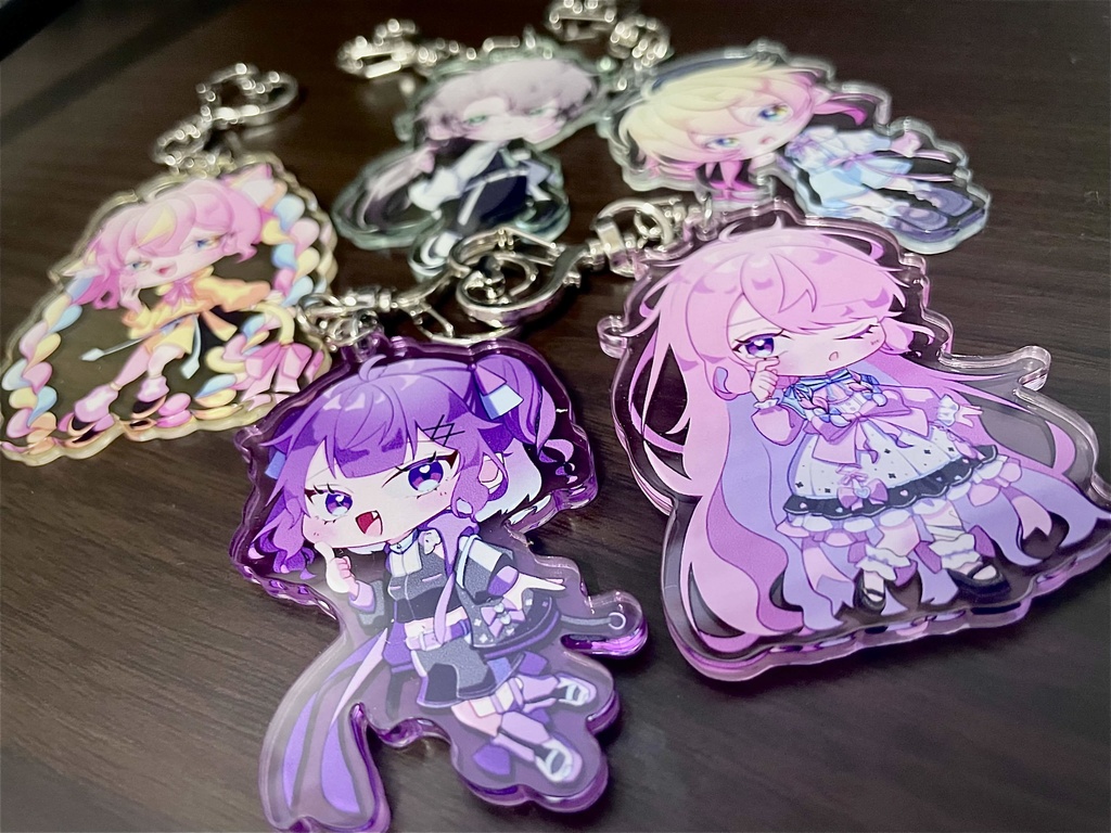 【UTAU】アクリルキーホルダー/アイビー【UTAって創る君の声】