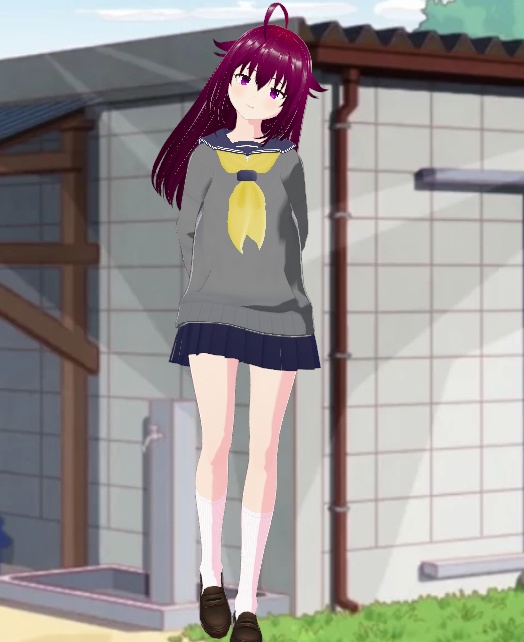 Anko Koshi (虎視 餡子) Shikanoko Nokonoko Koshitantan (Hair, Eyes, Uniform, Expressions) Preset