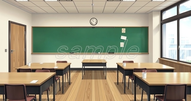 「学びの空間」_(セール価格中！)【高精細背景素材】