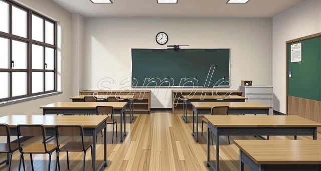 地域教室_(セール価格中！)【高精細背景素材】