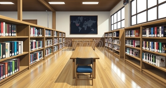 知のオアシス_(セール価格中！)【高精細背景素材】