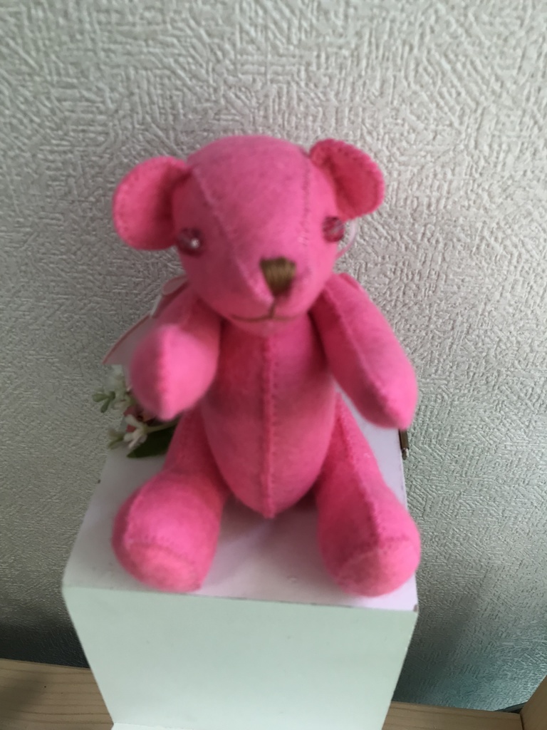 11色テディベア(ピンク)