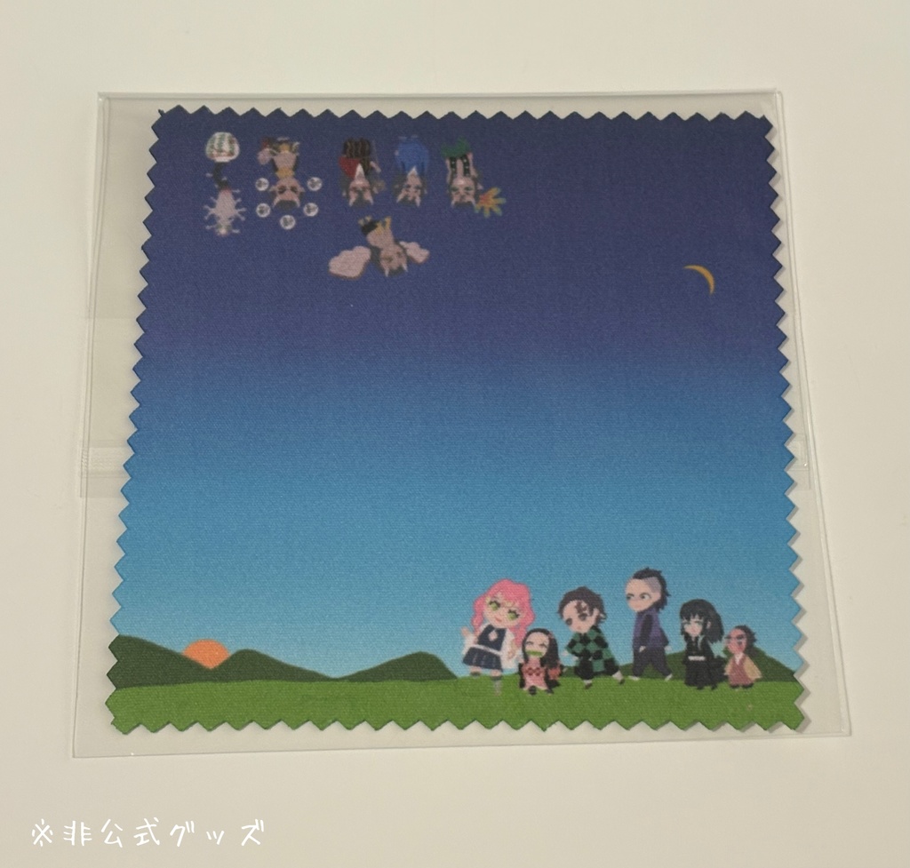 刀鍛冶のキャラのメガネ拭き