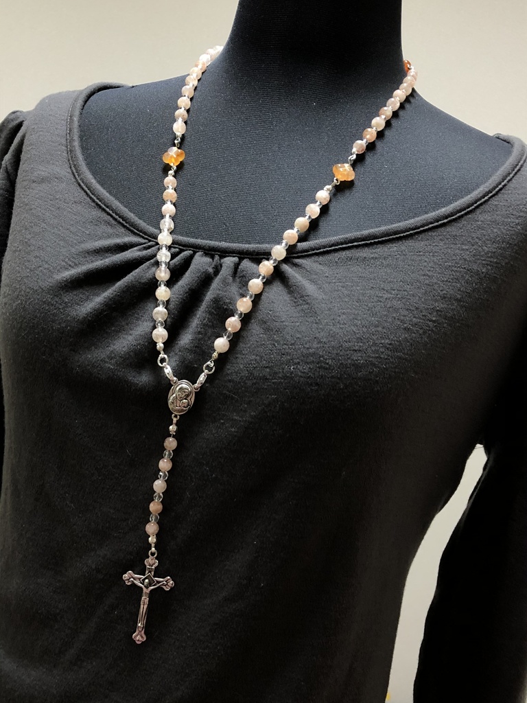 ロザリオ✳︎太陽の石サンストーン✳︎エルサレム