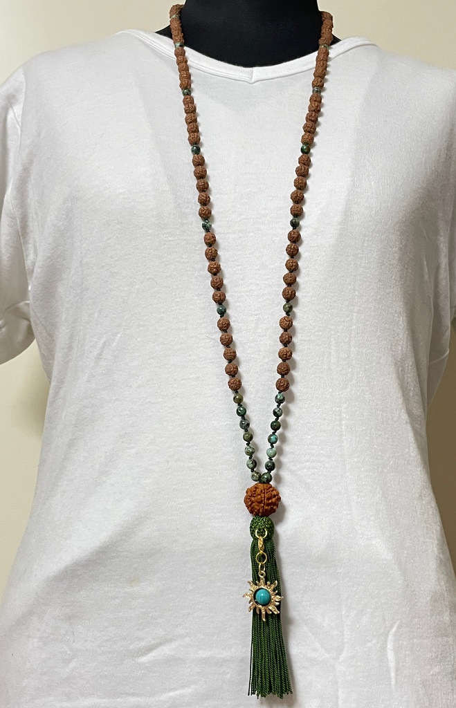 マーラー アフリカンターコイズ&サンチャームin天然ターコイズ