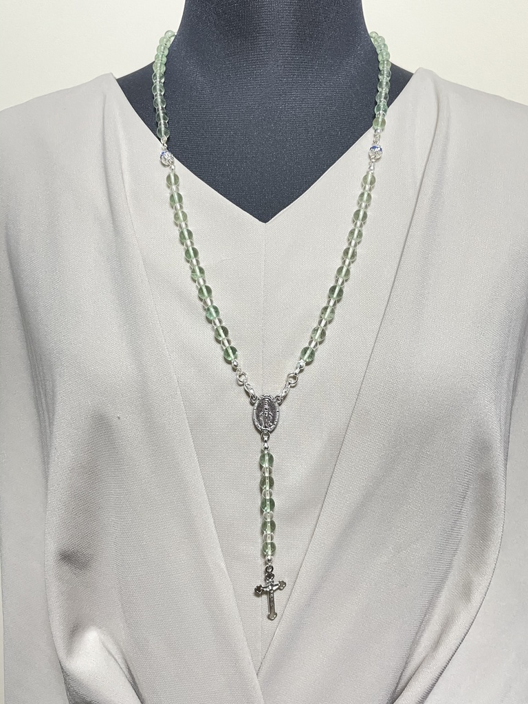 ロザリオ グリーンフローライト