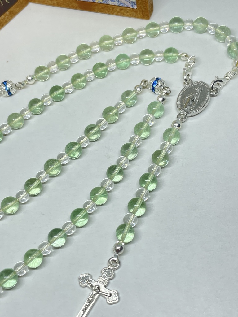 ロザリオ グリーンフローライト