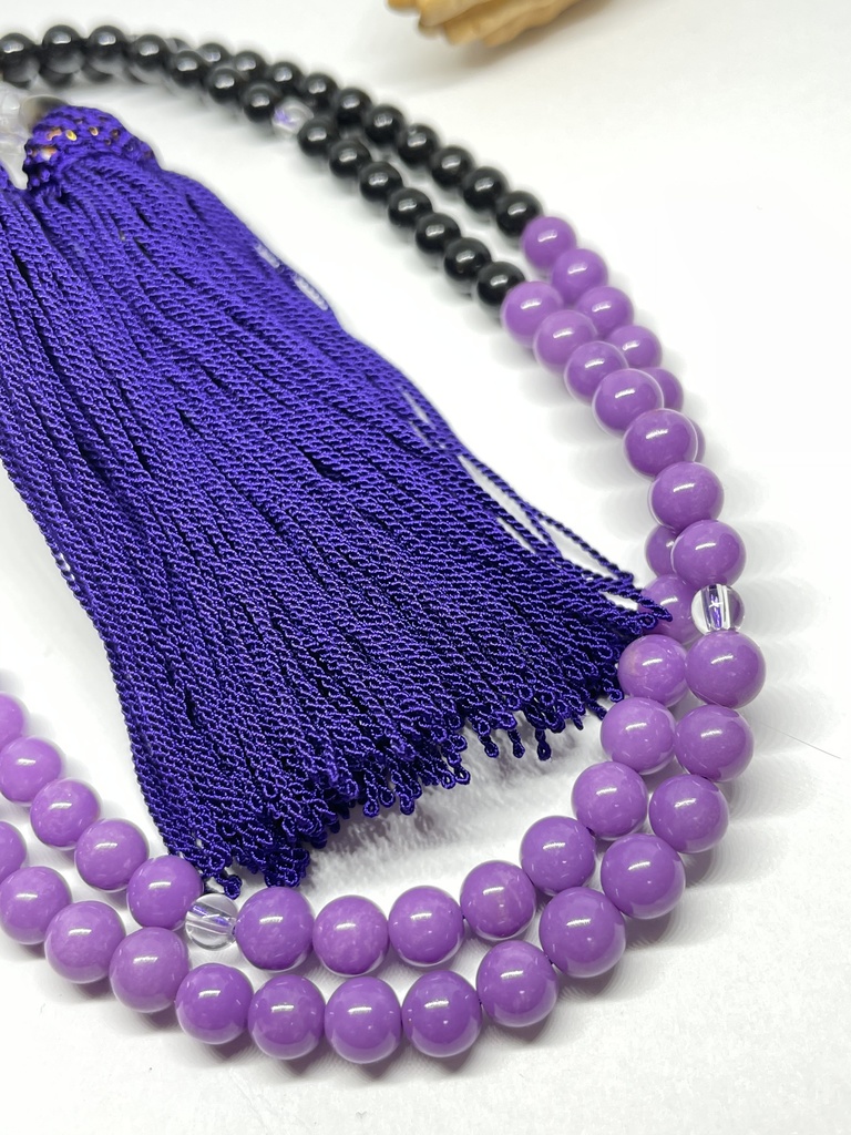 全宗派共通✳︎本式108珠念珠✳︎フォスフォシデライト✳︎数珠