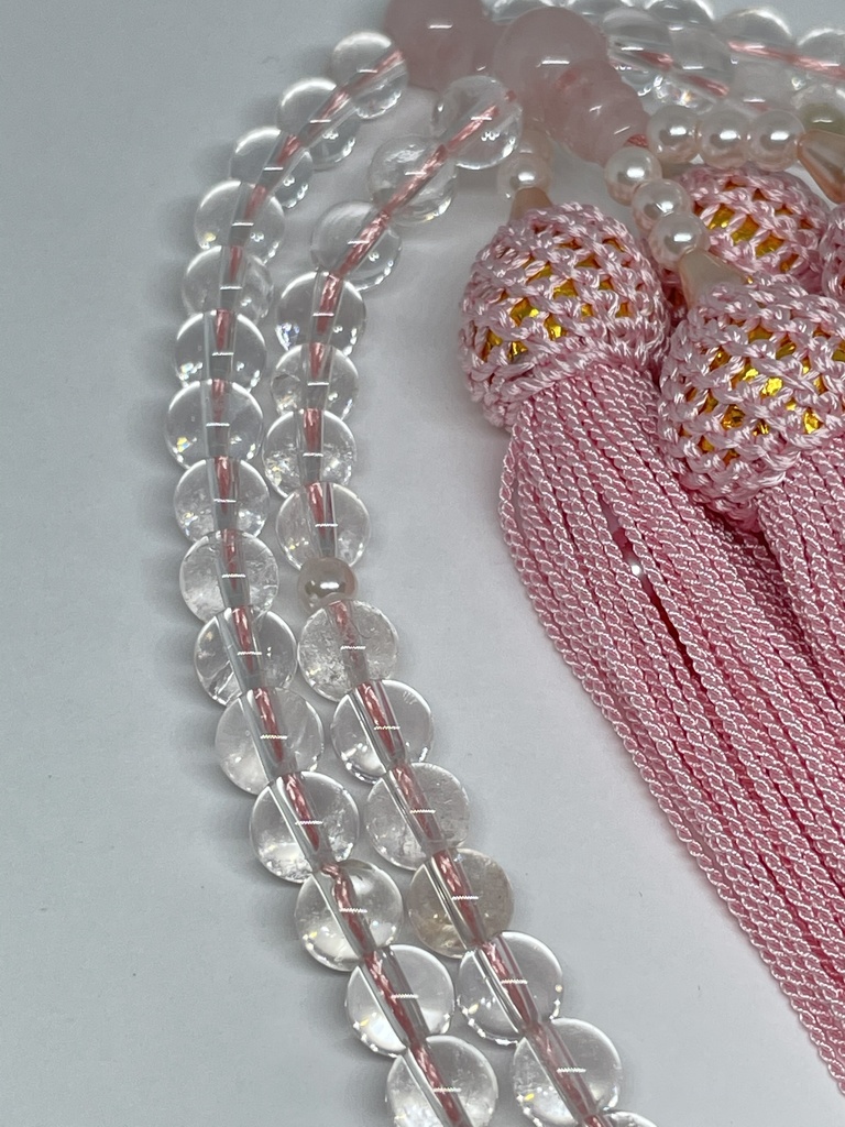 全宗派共通✳︎本式108珠念珠✳︎ミックスベリル✳︎数珠