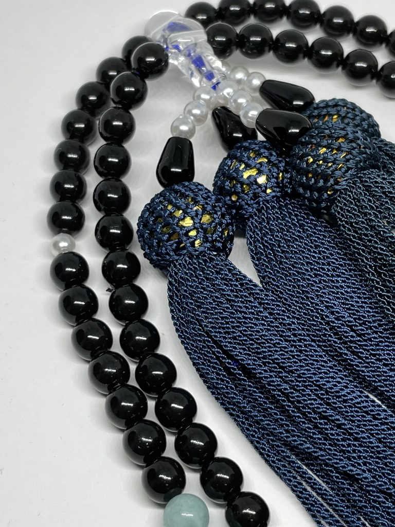 全宗派共通✳︎本式108珠念珠✳︎アマゾナイト ✳︎数珠