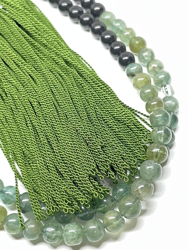全宗派共通✳︎本式108珠念珠✳︎グリーンカイヤナイト✳︎数珠