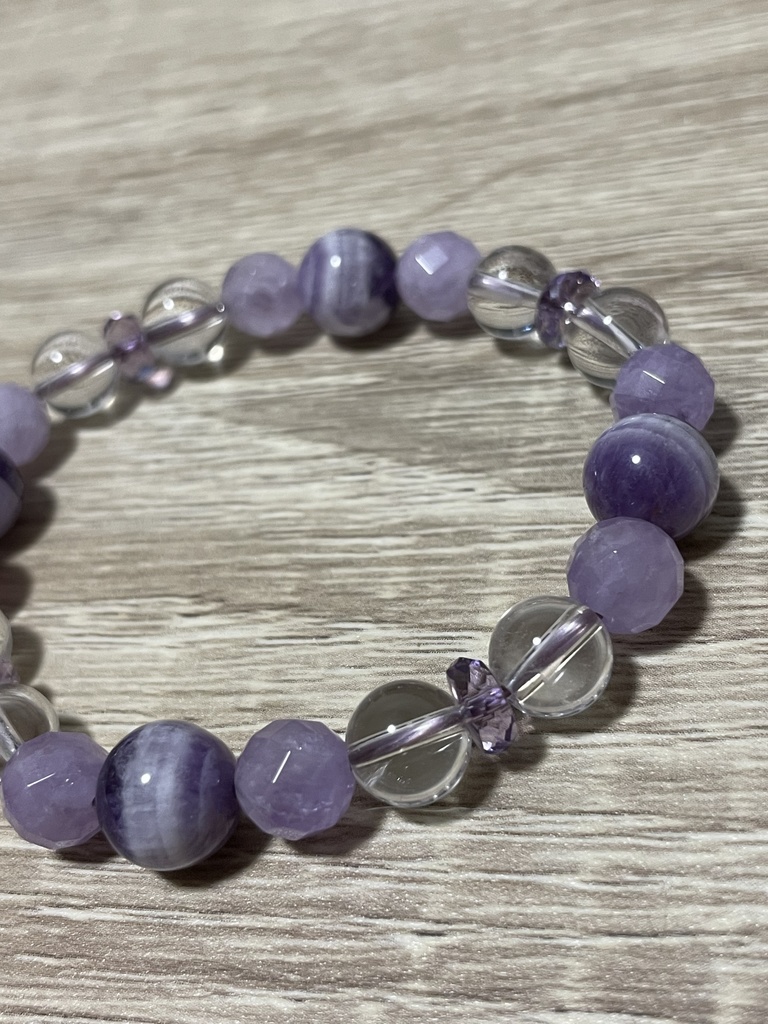 高貴 アメジスト ブレスレット