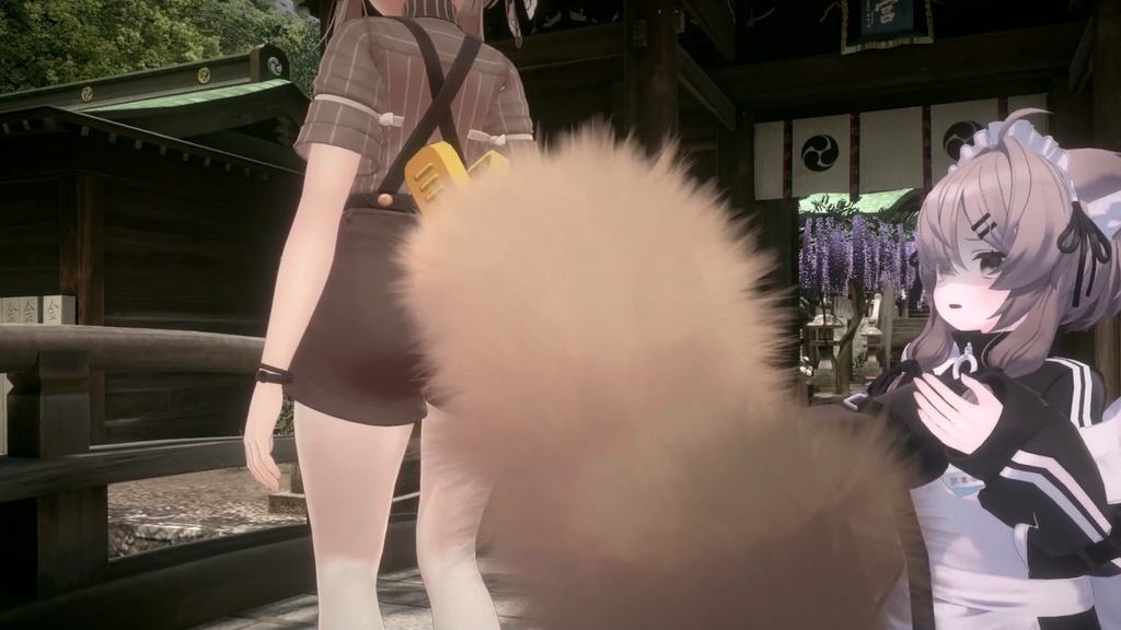 【MA対応】びっくりしっぽ【VRC】